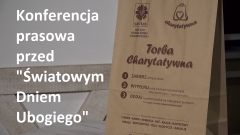 Konferencja prasowa przed "Światowym Dniem ubogiego" w Koszalinie