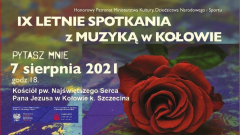 Koncert - IX letnie spotkania z muzyką w Kołowie - Pytasz mnie 18:00 7.08.2021